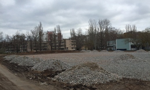 В Одессе отремонтировали стадион школы №17
