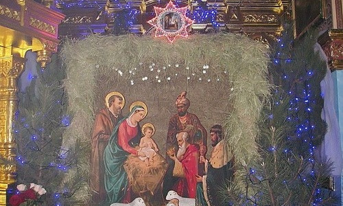 Вифлеемская звезда возвестила о Рождестве Христовом