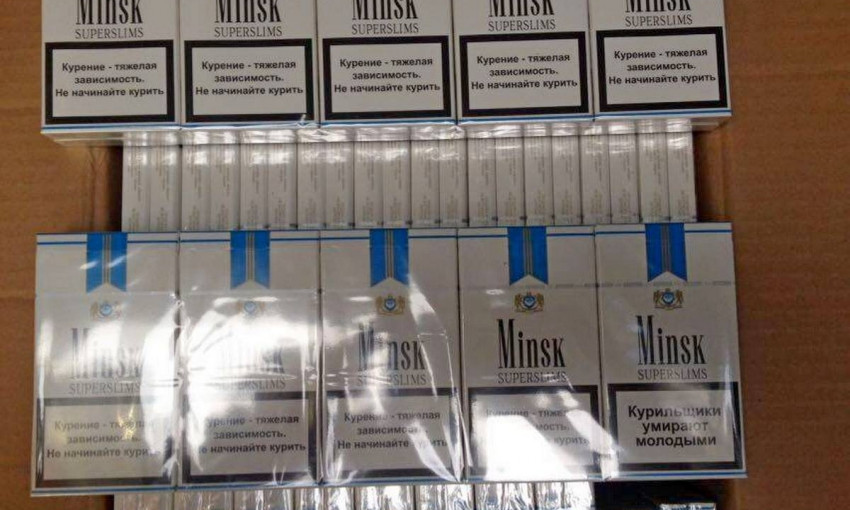 Обнаружена контрабанда белорусских сигарет почти на 100 тысяч гривен