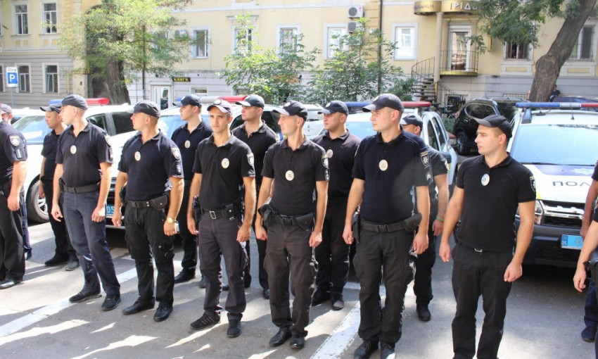 В Одесской области наградили патрульных из других регионов