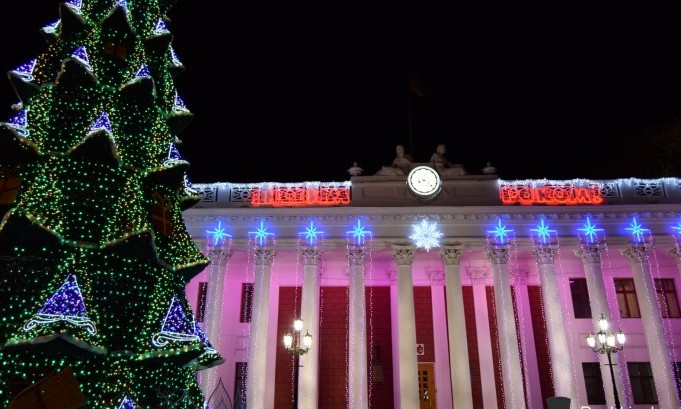 В мэрии рассказали, как украсят Одессу на Новый год