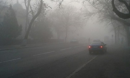 На Одессу надвигается густой туман