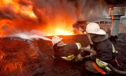 Масштабный пожар под Одессой: взорвалась автоцистерна