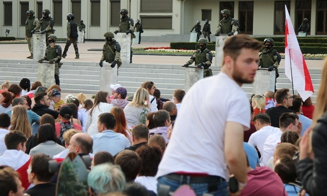 Протесты в Беларуси продолжаются 