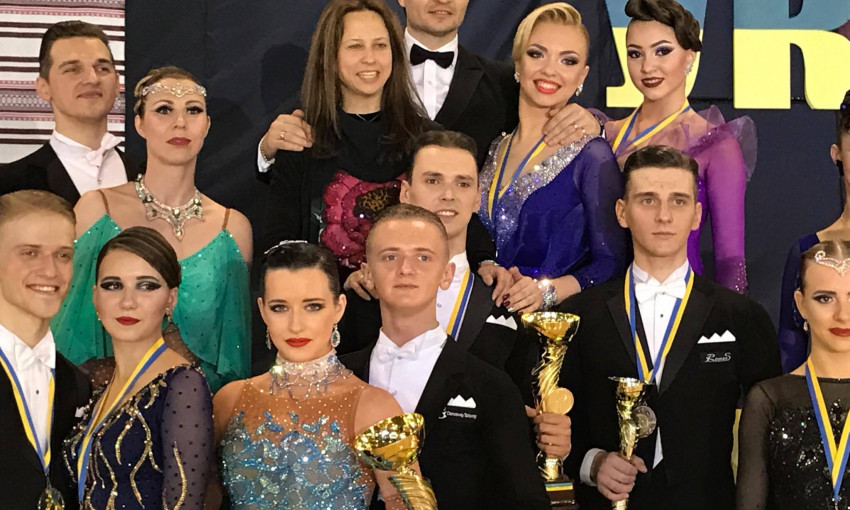 Одесситы стали чемпионами Украины по спортивным бальным танцам