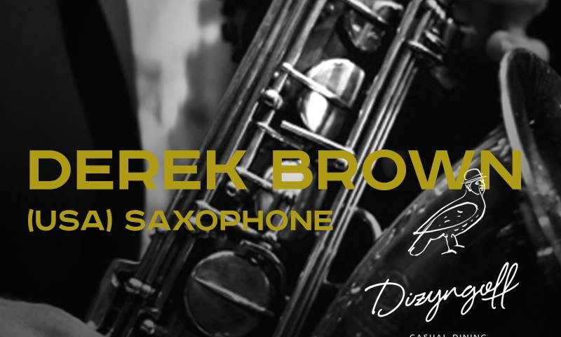 Саксофонист Дерек Браун даст в Одессе сольный концерт