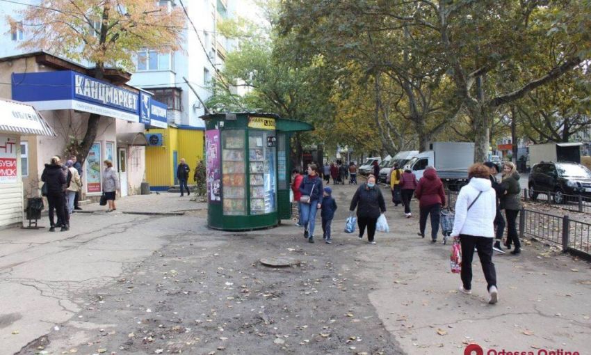 Одесские «ликвидированные стихийщики» ушли недалеко: вглубь дворов