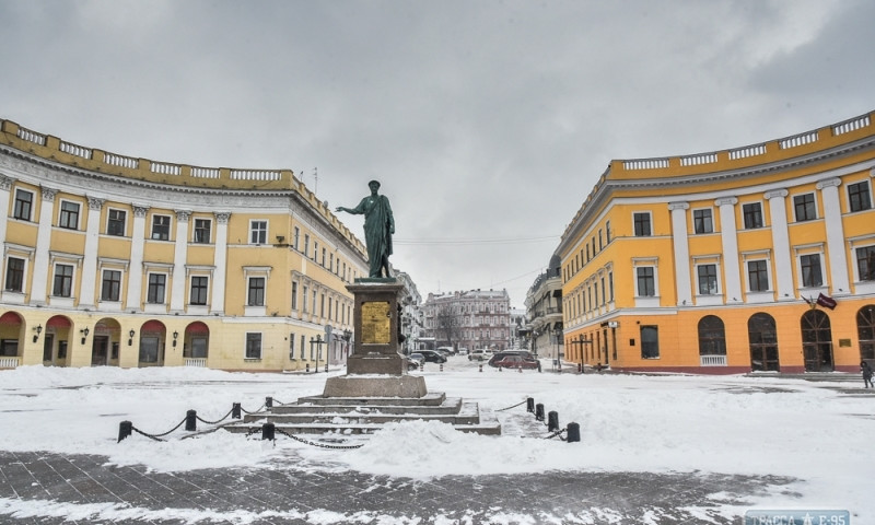 Прекрасная Одесса в снегу (ФОТО)