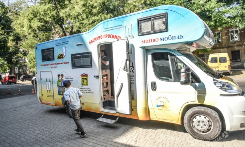 Автобус-синагога появился в Одессе