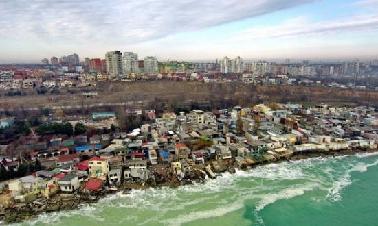 В Черноморске снова обострилась угроза оползней