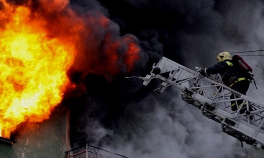 В девятиэтажке Белгорода-Днестровского тушили пожар