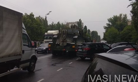 Одесского автохама наказали военные (ФОТО)