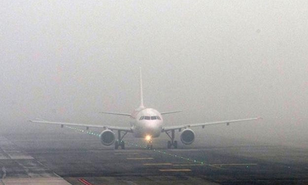 Туман мешал работать аэропорту 