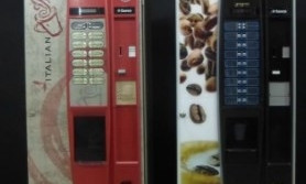 В Одессе воры заменили кофейный автомат муляжом