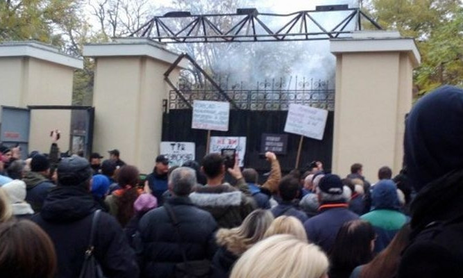 В Одессе началась проверка полицейских, которые присутствовали в Горсаду во время акции протеста 18 ноября