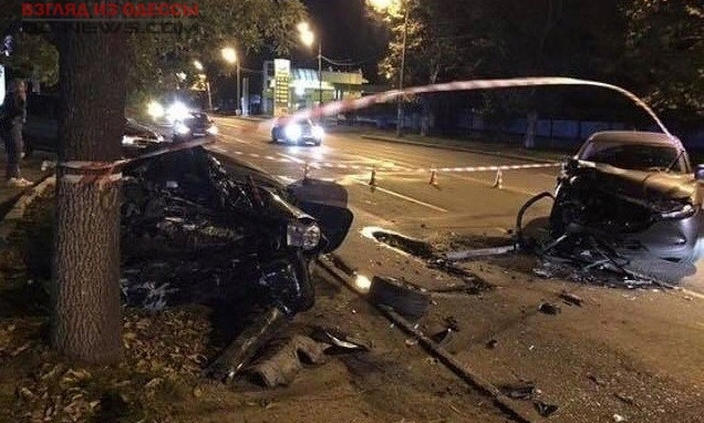 ДТП на иномарках: ночная авария в Одессе унесла две жизни