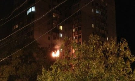Ночью на посёлке Котовского случился пожар