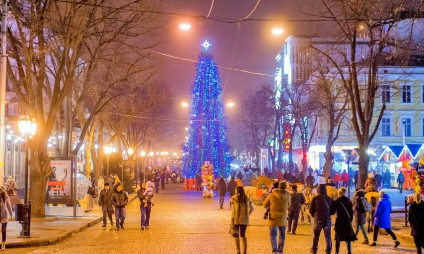 Новый год и Рождество в Одессе обошлись горсовету в миллион
