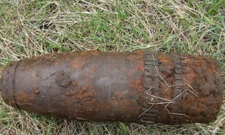 В одесском парке был найден снаряд Второй мировой войны