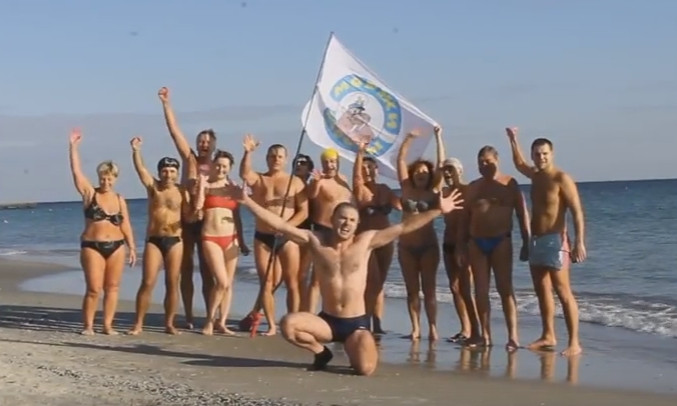 В Одессе официально открыт зимний купальный сезон