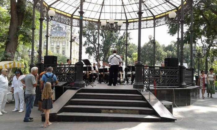 В Горсаду состоялся концерт Big Band Odessa City