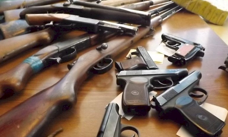 Как в Одесской области сдавали незарегистрированное оружие