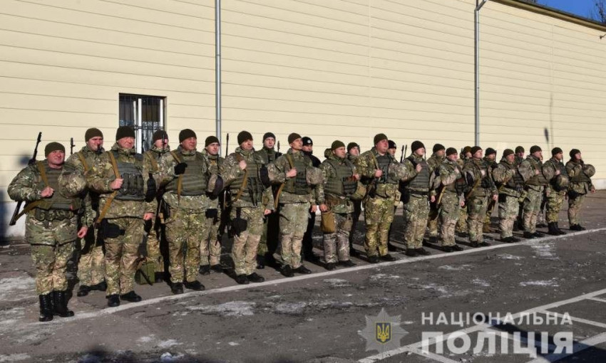 Одесских бойцов «Шторма» проводили в командировку на Донбасс