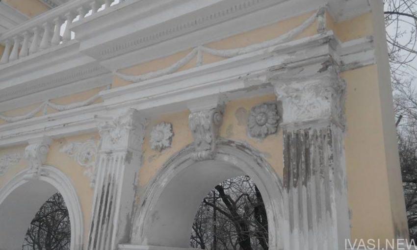 Ланжероновская арка в Одессе пришла в упадок