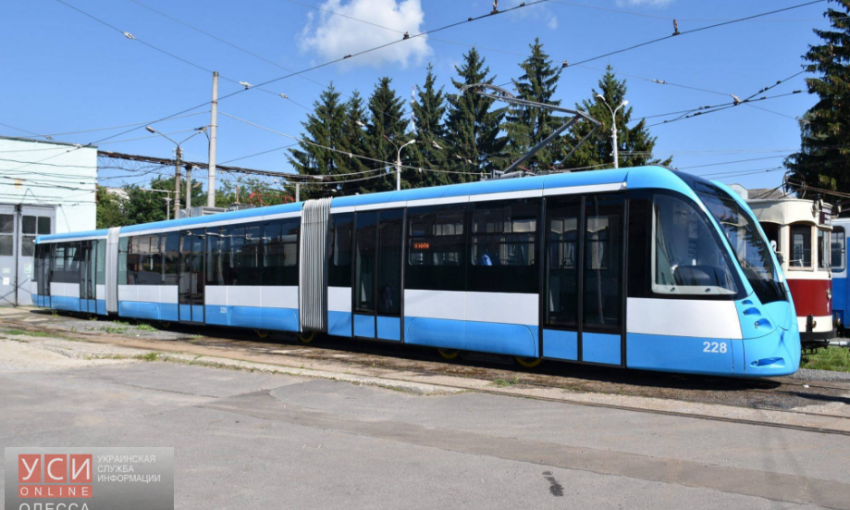 В Одессе появится 28-метровый трамвай
