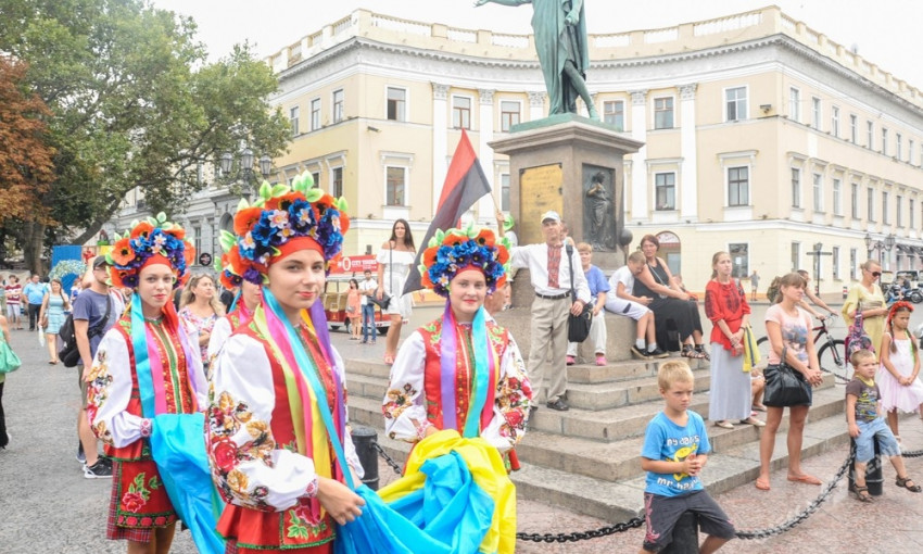 В рамках Вышиванкового фестиваля состоялся диктант по украинскому языку