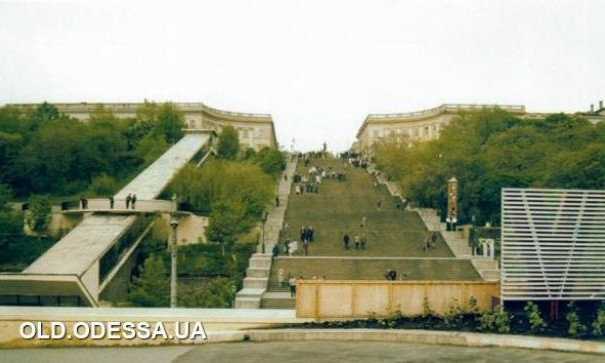 Интересная Одесса: движущаяся лестница