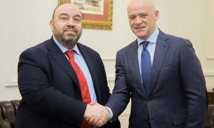 Генконсул Греции в Одессе впервые официально встретился с Трухановым