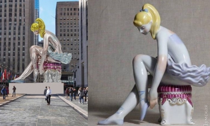 Знаменитая статуэтка балерины выпускницы одесской Грековки установлена в Нью-Йорке