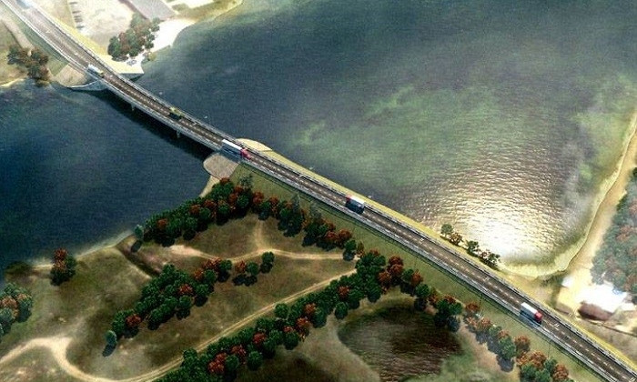 Мост через Сухой лиман в Черноморске: ограничения