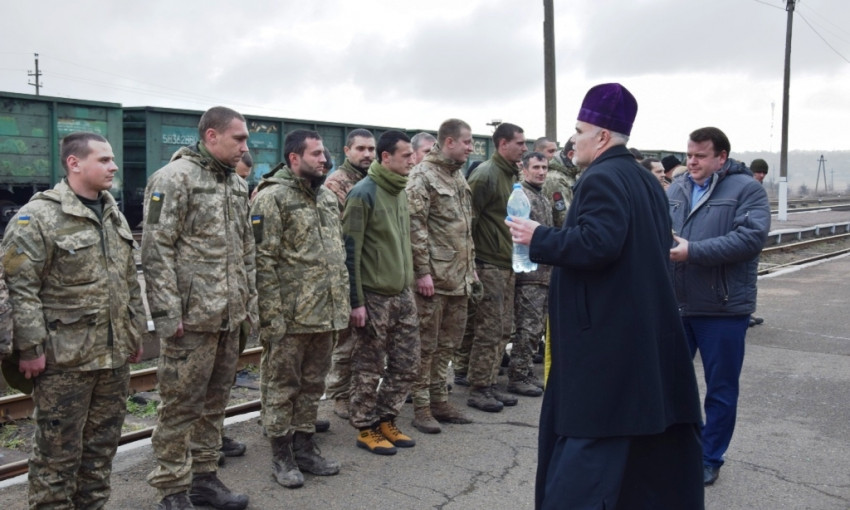 В Сарату с Донбасса вернулись военнослужащие