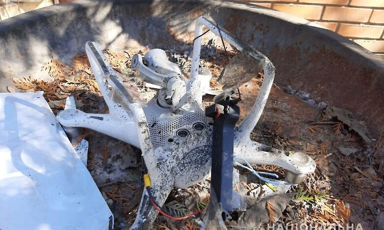 В Одессе злоумышленники сбросили гранату на частный дом с дрона 