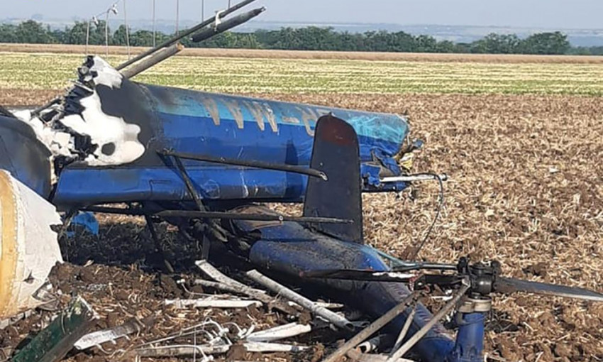 В Николаевской области упал вертолет – люди не выжили 