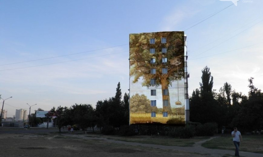 На поселке Котовского появится первый гигантский стрит-арт