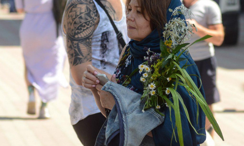 Освящённая зелень: в Одессе праздновали Троицу
