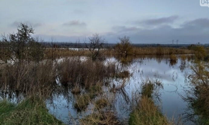 В Одесской области вышло из берегов водохранилище 