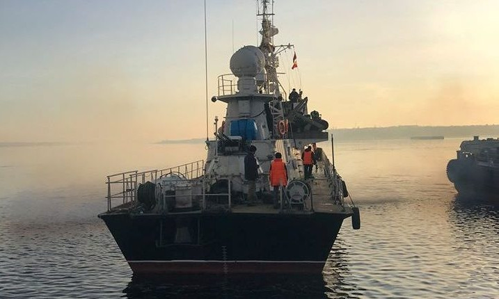 Сторожевой корабль «Николаев» возвращается в Одессу
