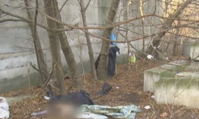 В районе Малиновского суда обнаружили мёртвого бездомного мужчину