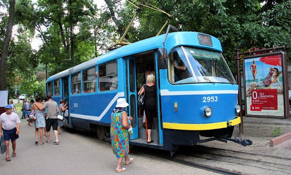 Одесские трамваи снова остановились