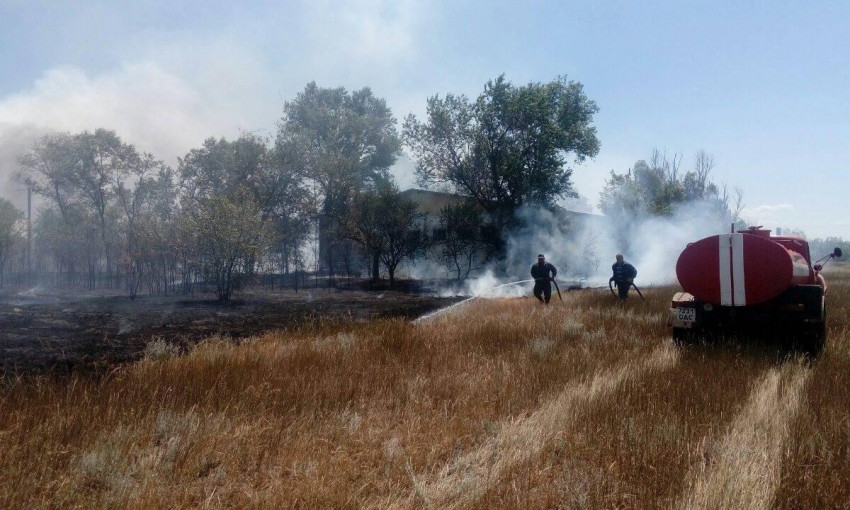Пожар в Одесской области: сгорела база отдыха