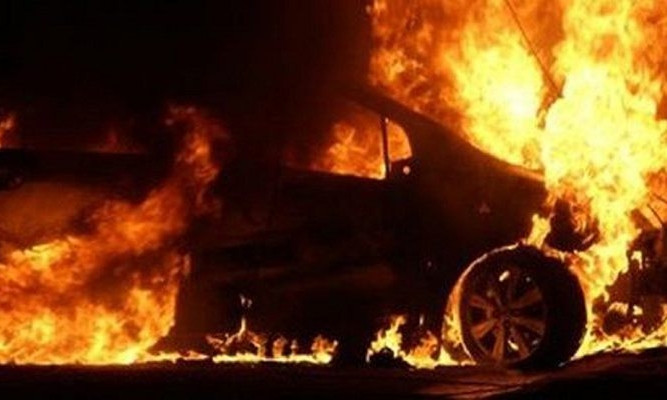 В Подольске сожгли автомобиль активиста