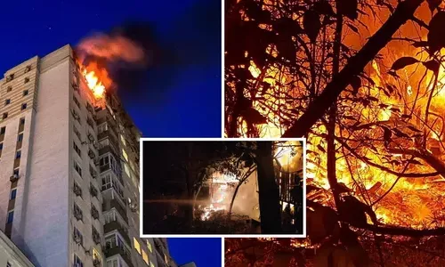 Киев снова атакован вражескими беспилотниками: горели многоэтажки