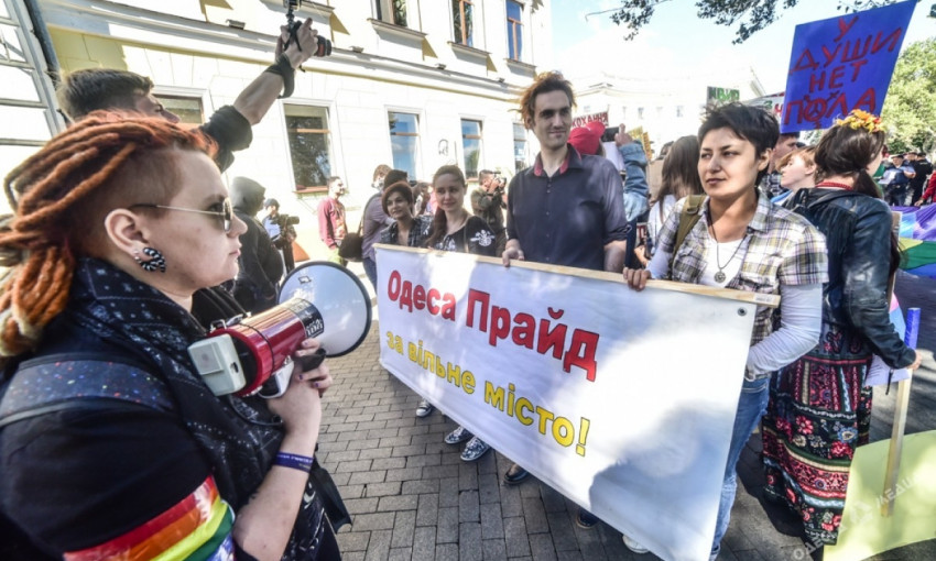 Фоторепортаж с Марша равенства в Одессе