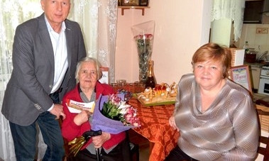 Одесситка Мария Шевчик отметила 100-летний юбилей