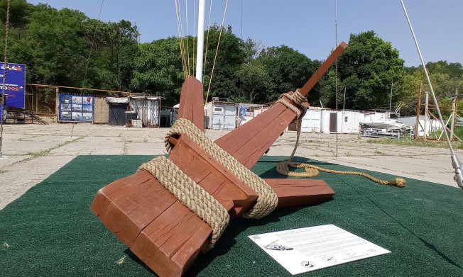 К 146-летию Черноморского яхт-клуба появился новый арт-объект