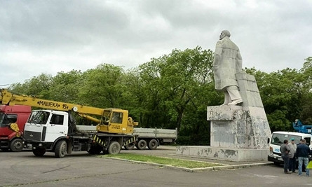 Одесский Ленин сопротивляется